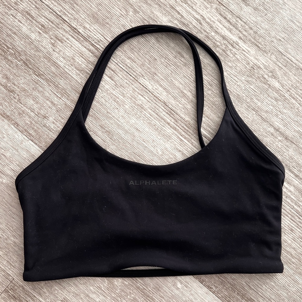 ALPHALETE AURA STRAPPY LONGLINE BRA